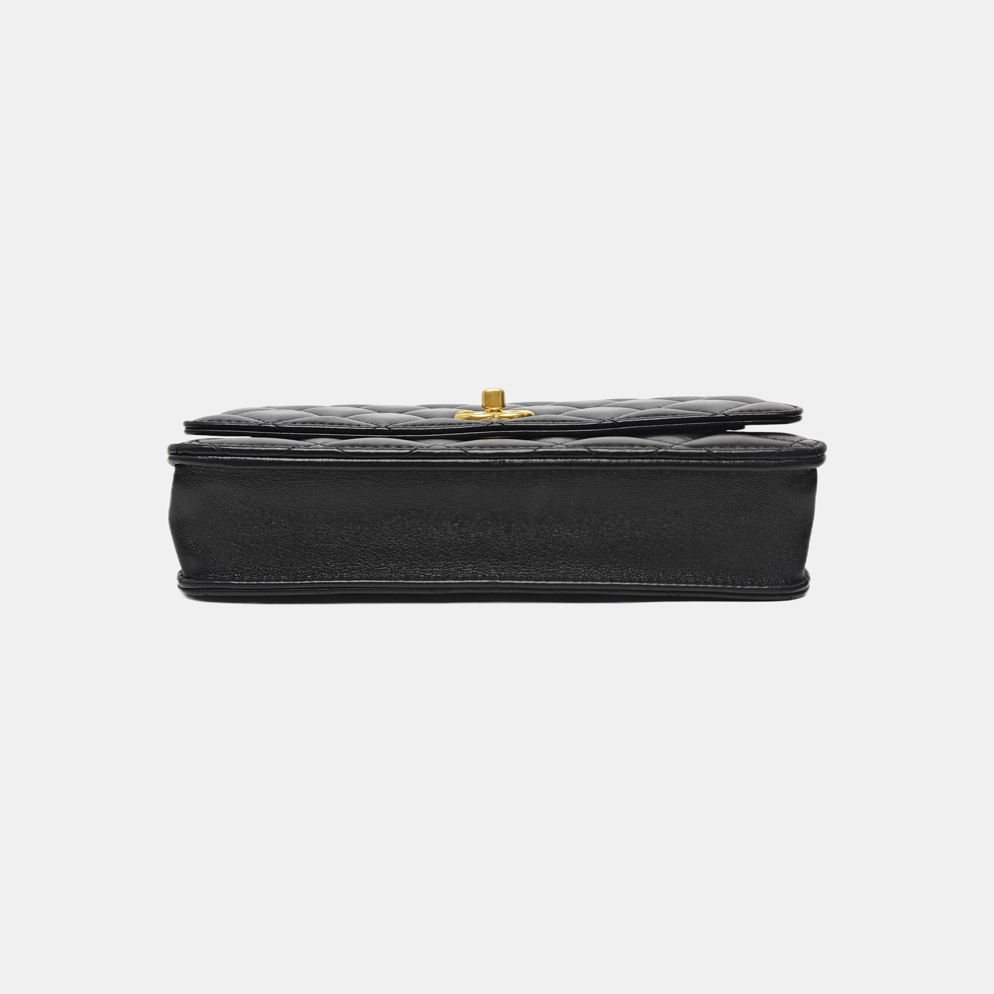 TRENDY CC Quilted Lambskin Black