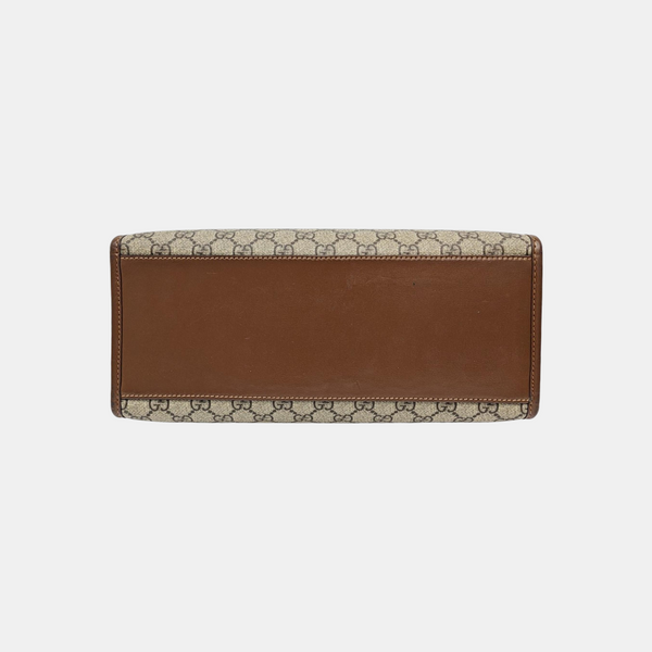 Retro Small Monogram Coated Canvas Brown