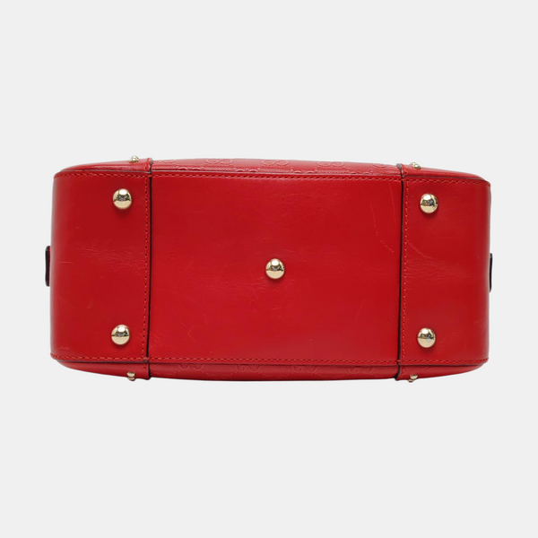 Microguccissima Calfskin Red