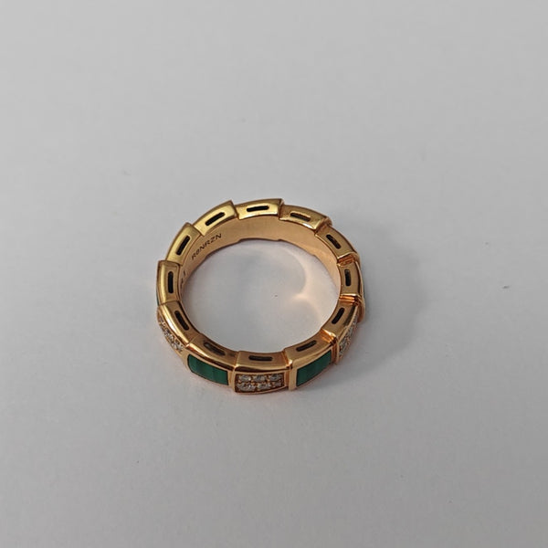 SERPENTI 18k Rose Gold Ring EU 51
