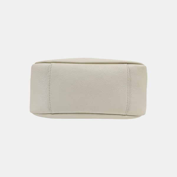 LE 5 À 7 Small Calfskin White
