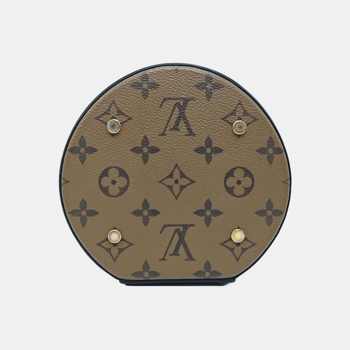 CANNES PM Monogram Coated Canvas Brown