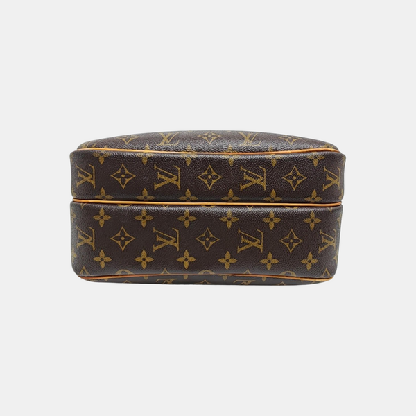 REPORTER Monogram Coated Canvas Brown