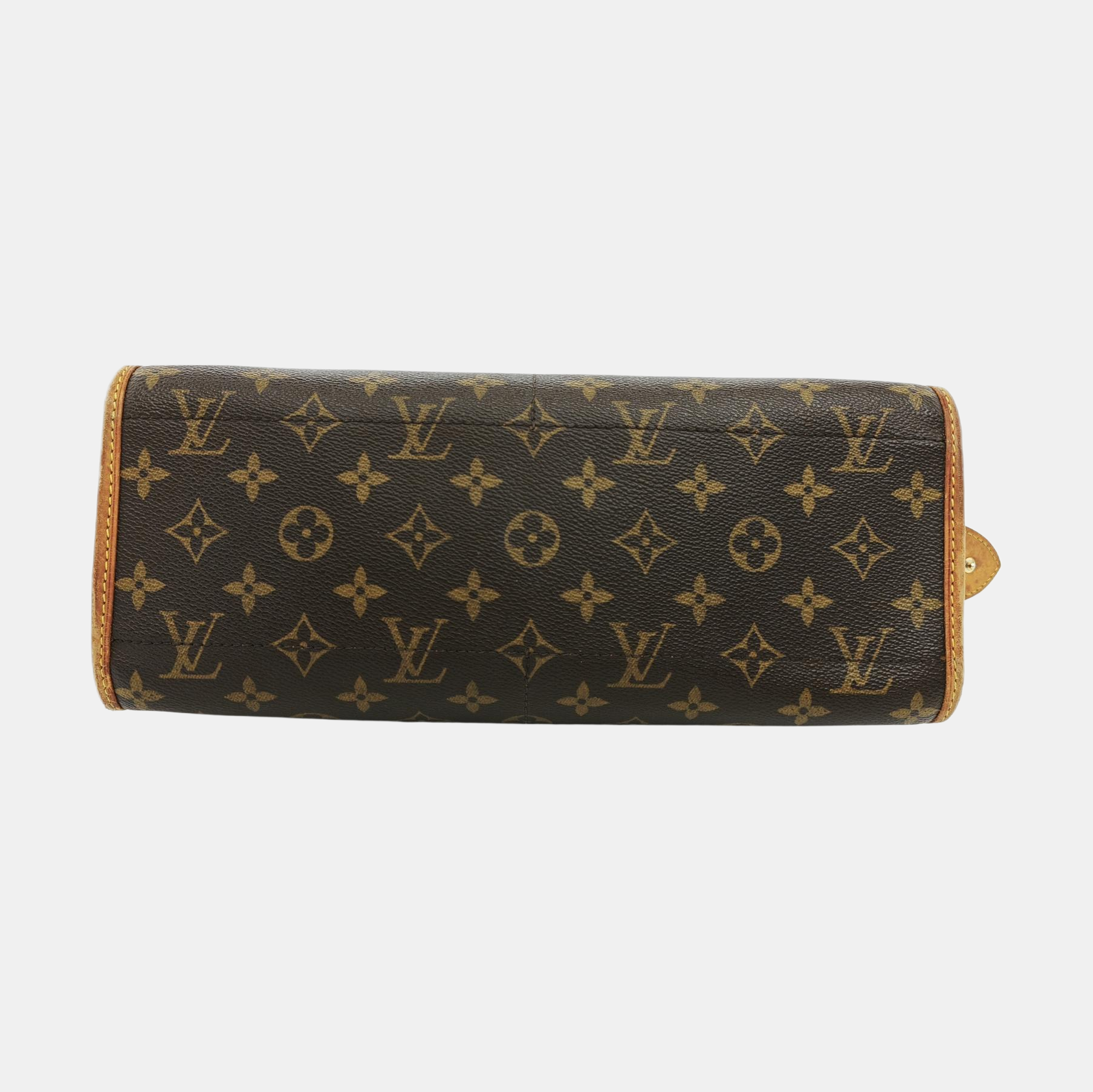 POPINCOURT Monogram Coated Canvas Brown
