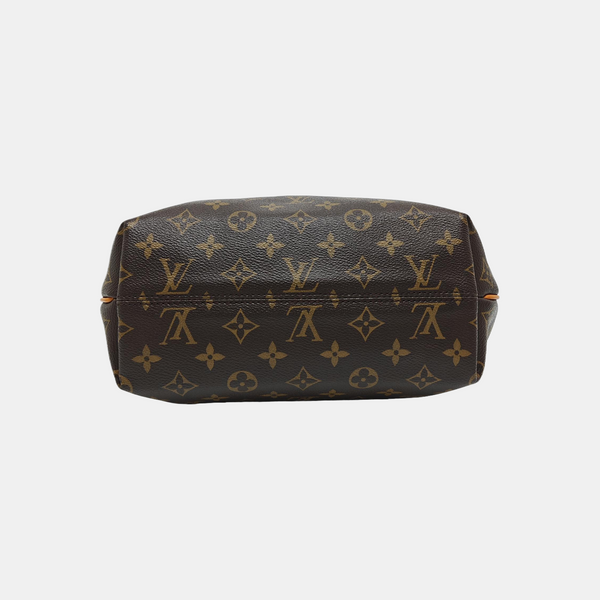TURENNE PM Monogram Coated Canvas Brown