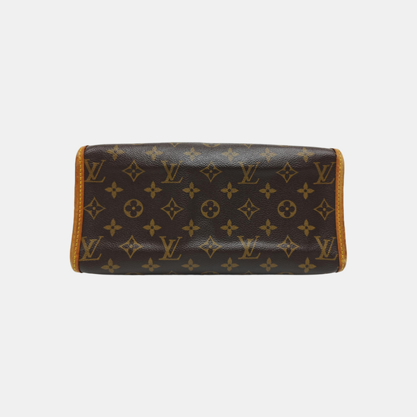 POPINCOURT Monogram Coated Canvas Brown