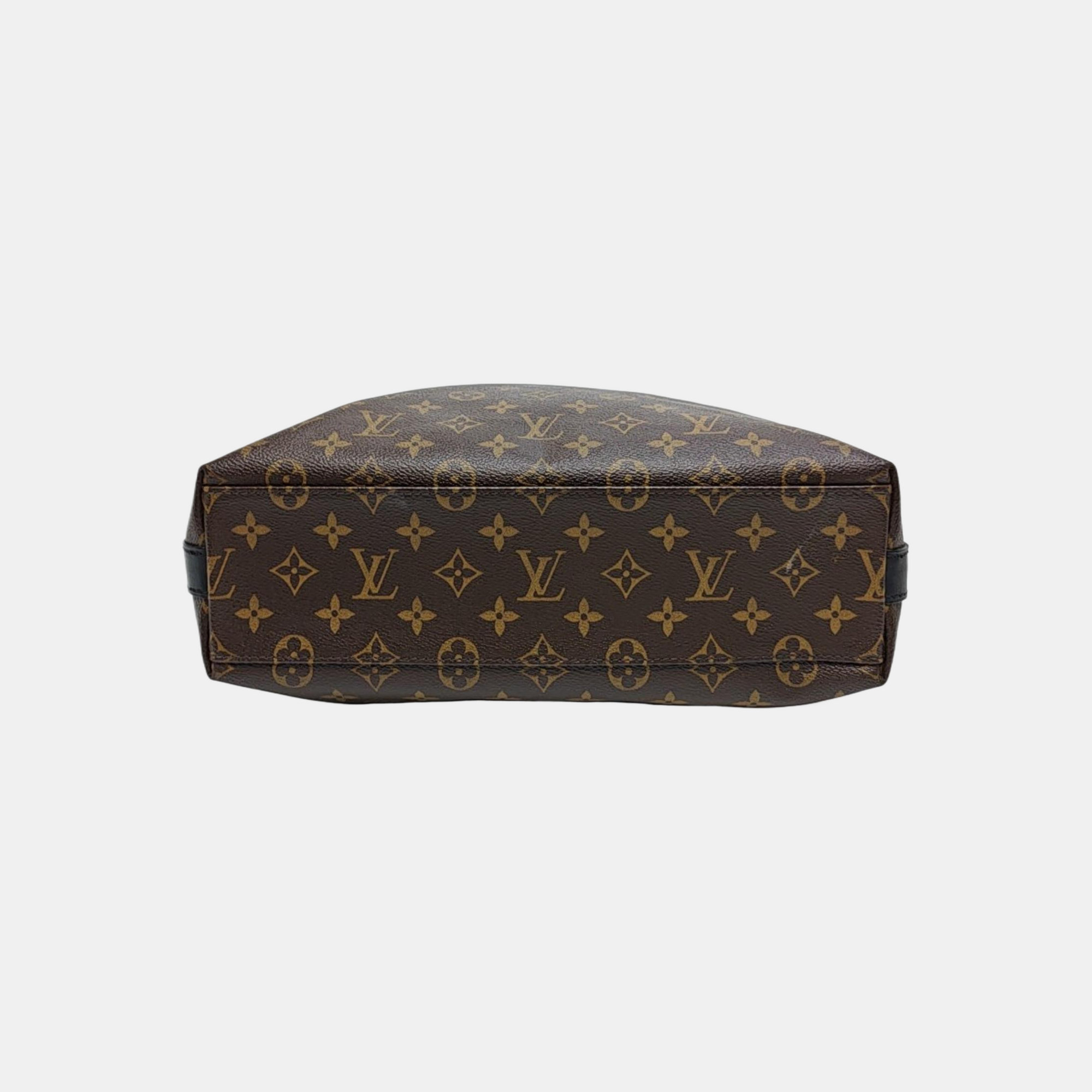 KITAN Monogram Coated Canvas Brown