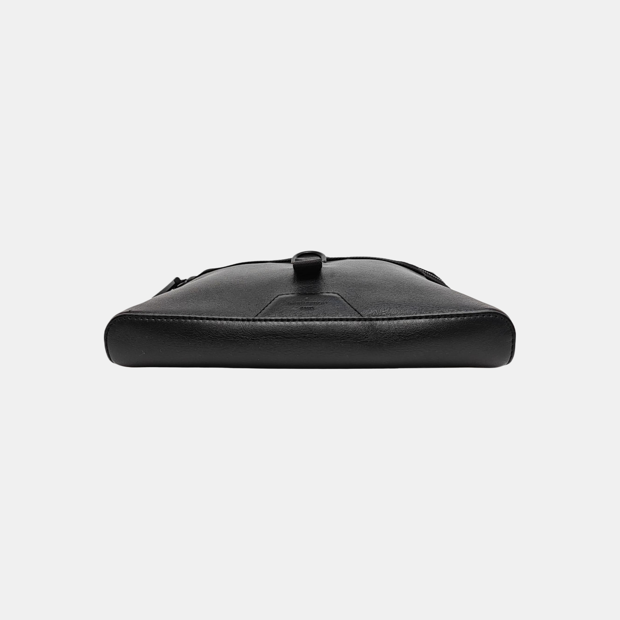 Calfskin Shoulder Bag PM Black