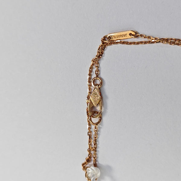 Sweet Alhambra 18k Rose Gold Necklace