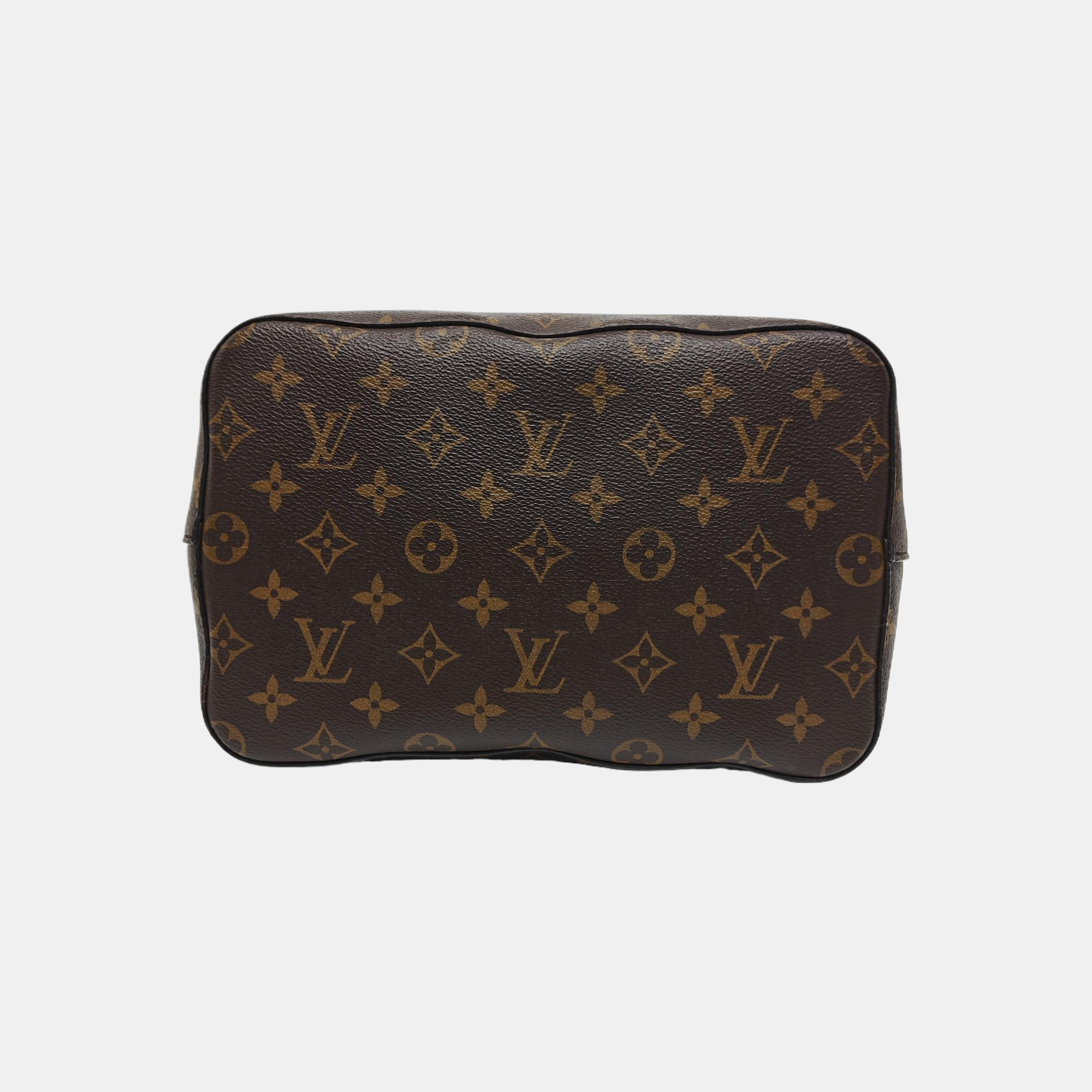 NÉONOÉ MM Monogram Coated Canvas Brown