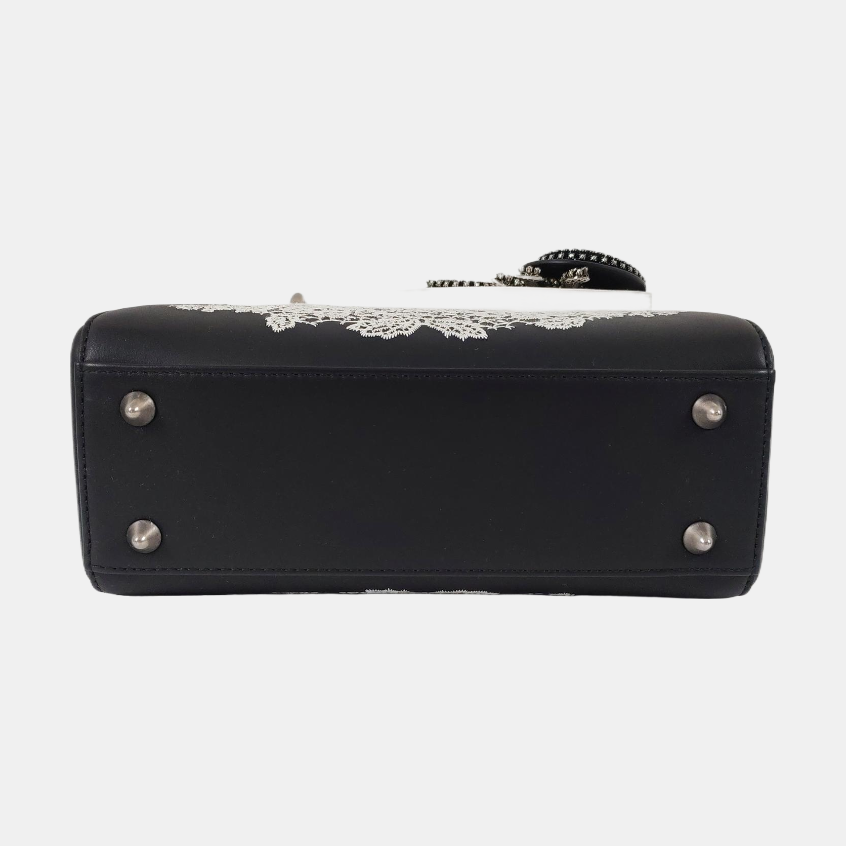 Lady Dior Small Quilted Calfskin Black