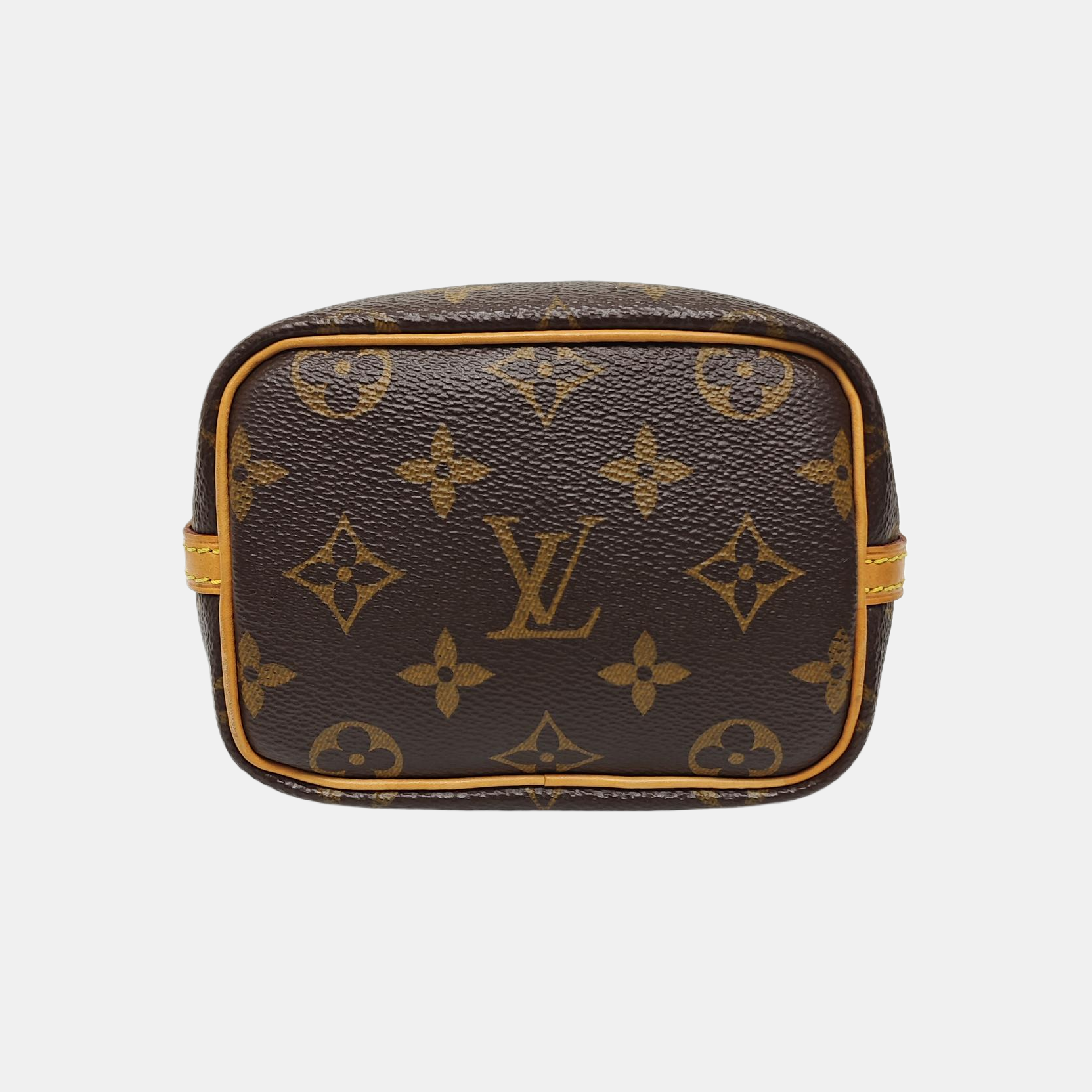 NÉONOÉ Nano Monogram Coated Canvas Brown