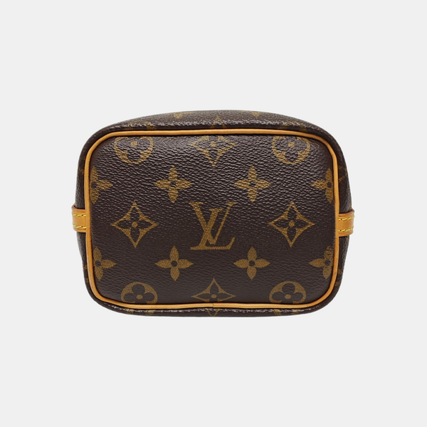 NÉONOÉ Nano Monogram Coated Canvas Brown