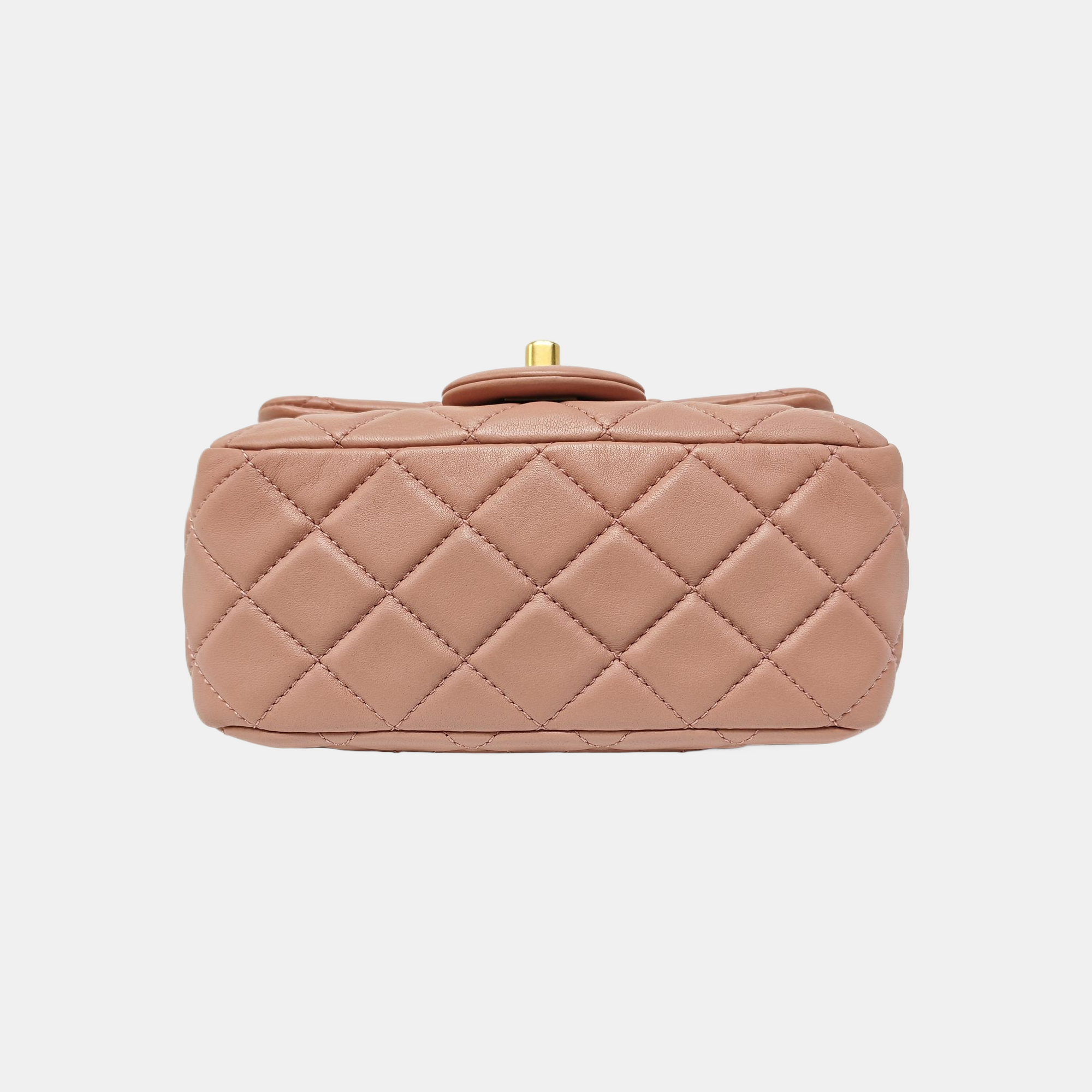 CLASSIC FLAP Mini Quilted Lambskin Pink