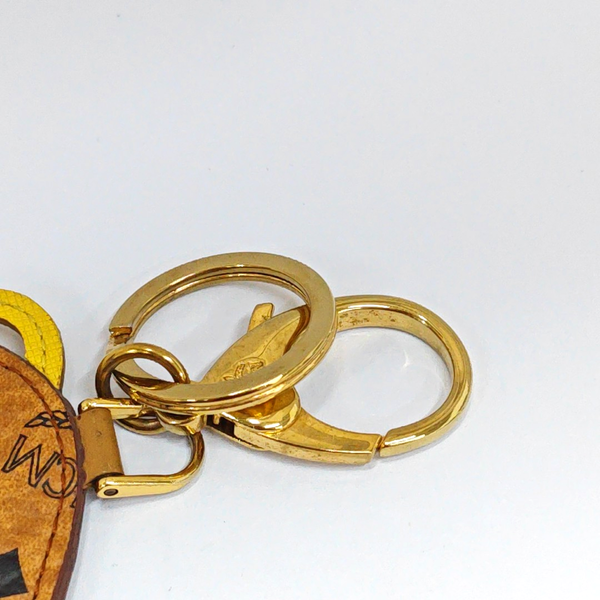 Brown Leather Bag Charm