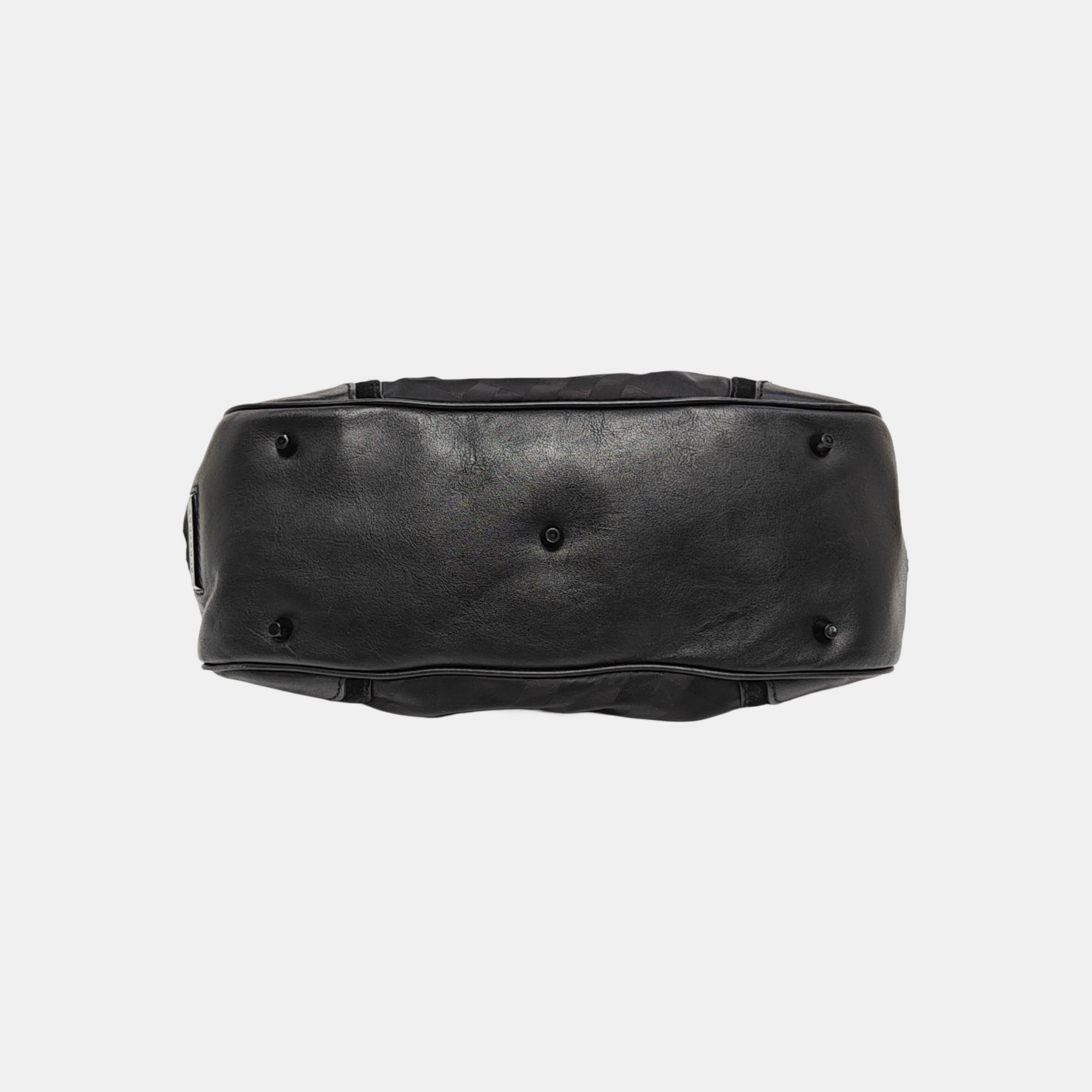 Nylon Shoulder Bag Black
