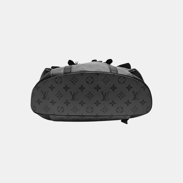 CHRISTOPHER Monogram Coated Canvas Gray