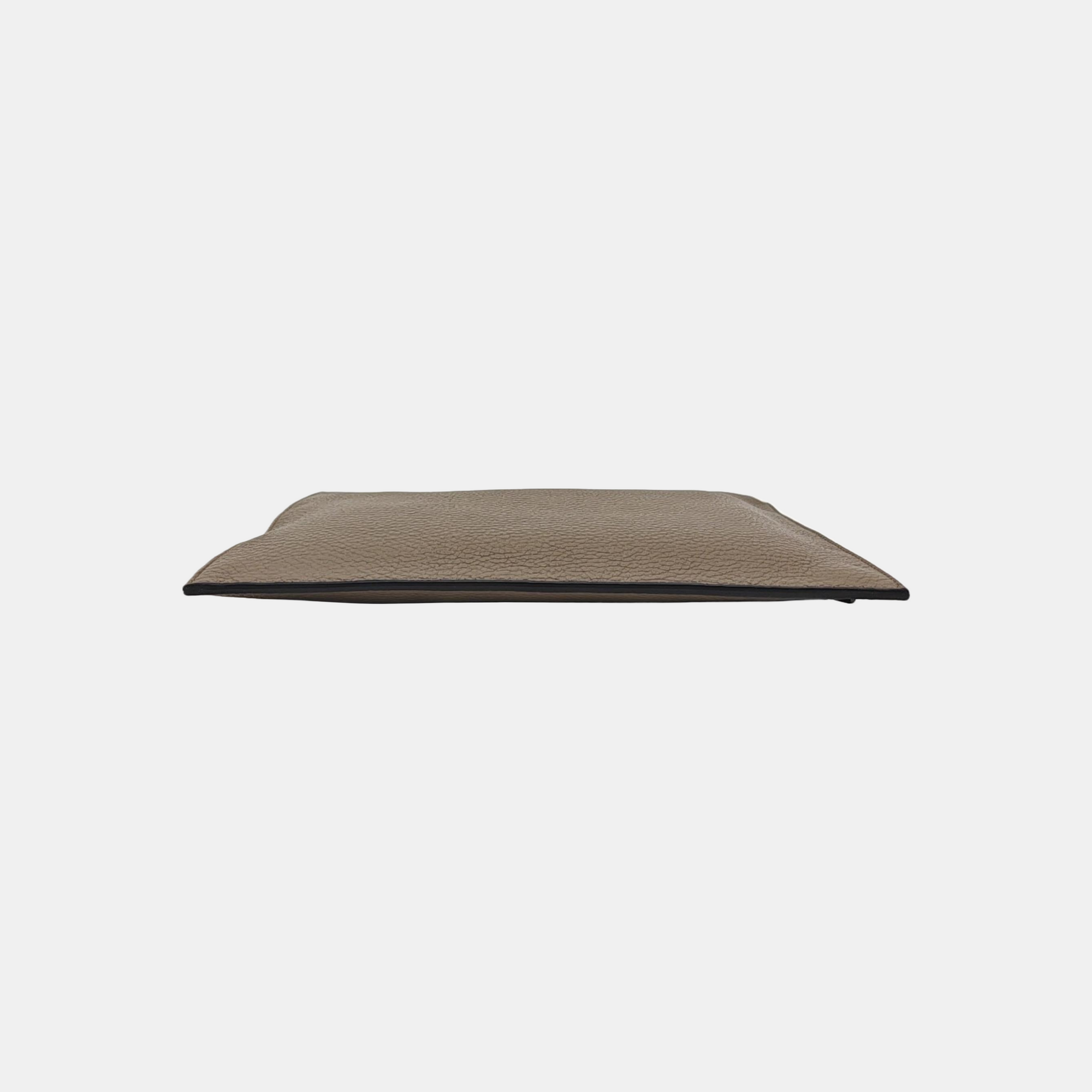 Calfskin Clutch Gray