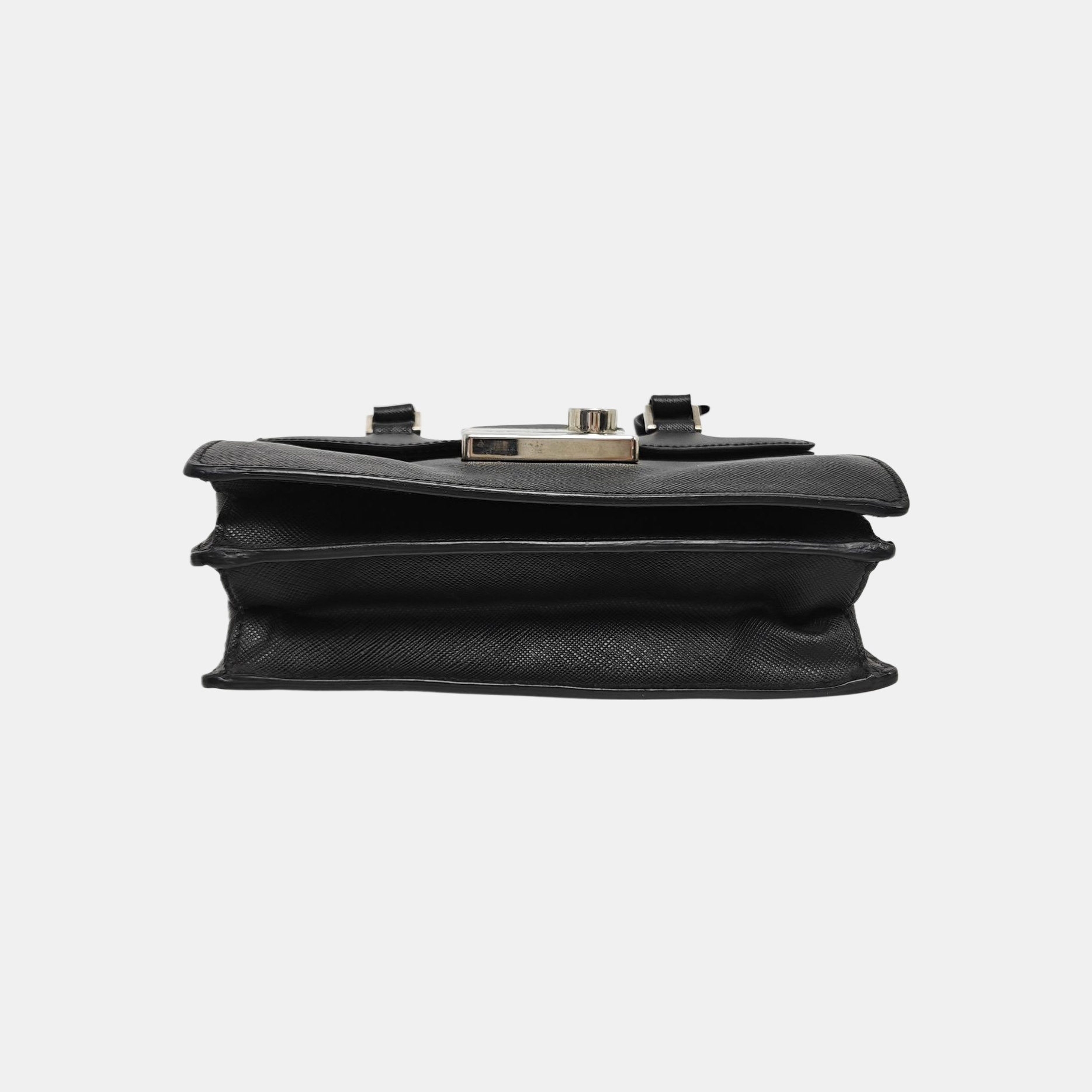 Sound Bag Piel Saffiano Piel Saffiano Negra