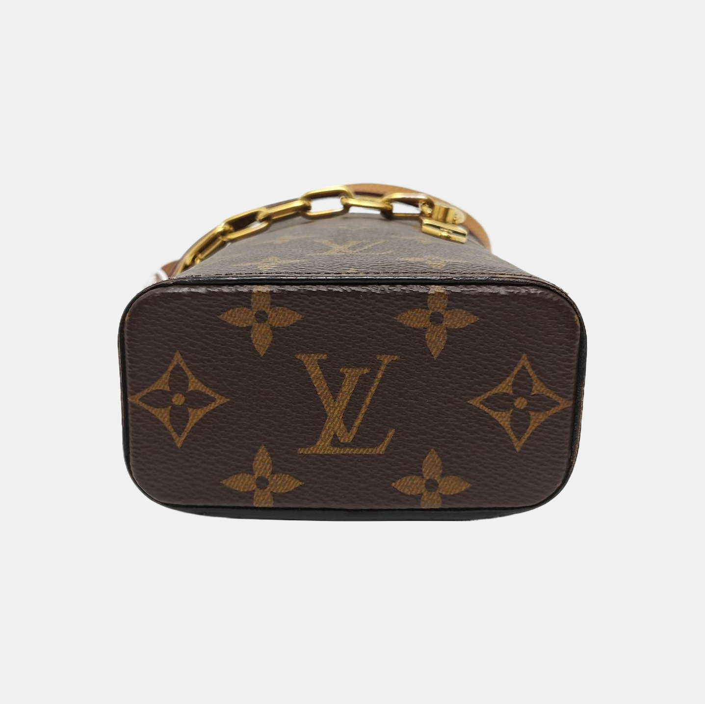 PHONE BOX Monogram Coated Canvas Brown