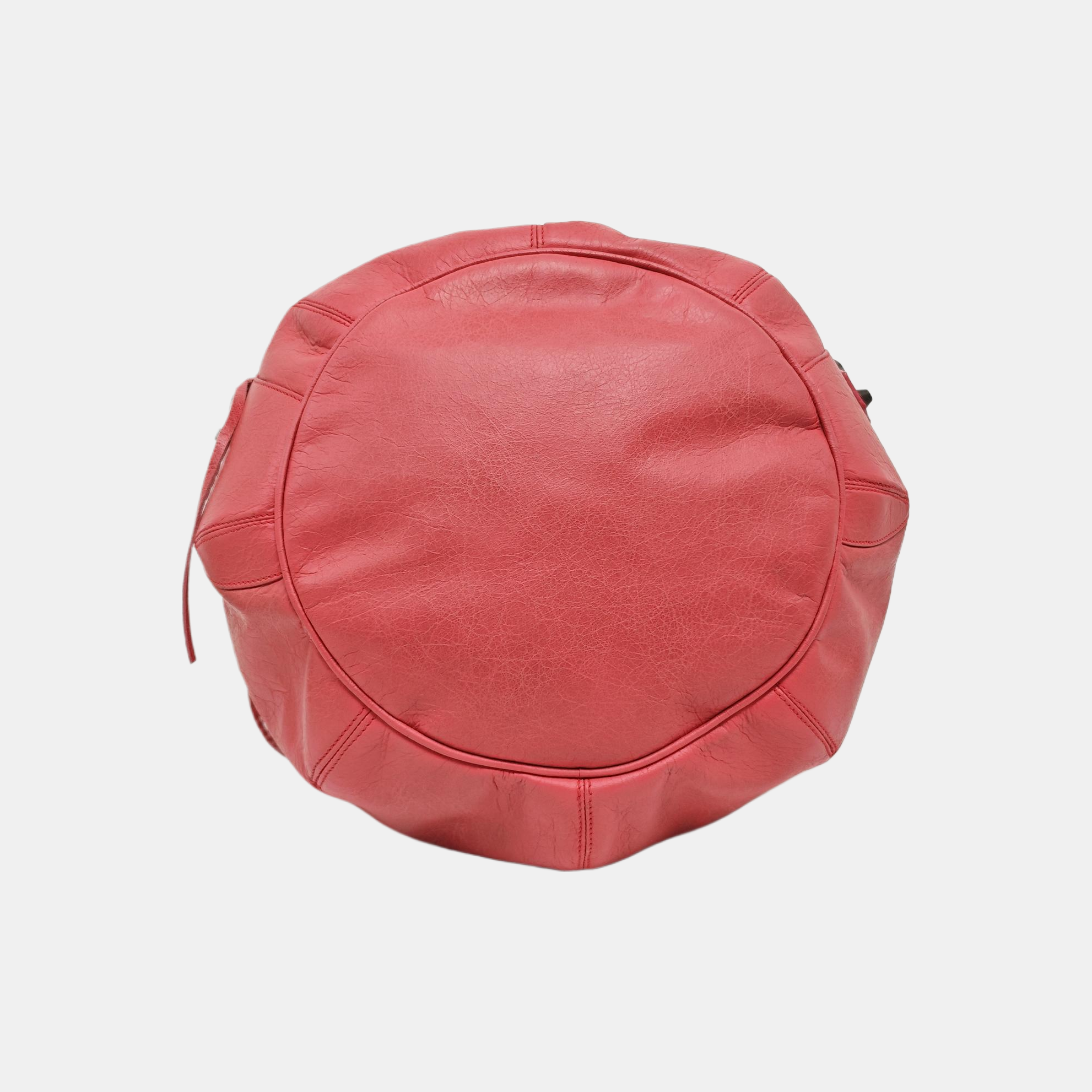 Pompon Bag Calfskin Pink