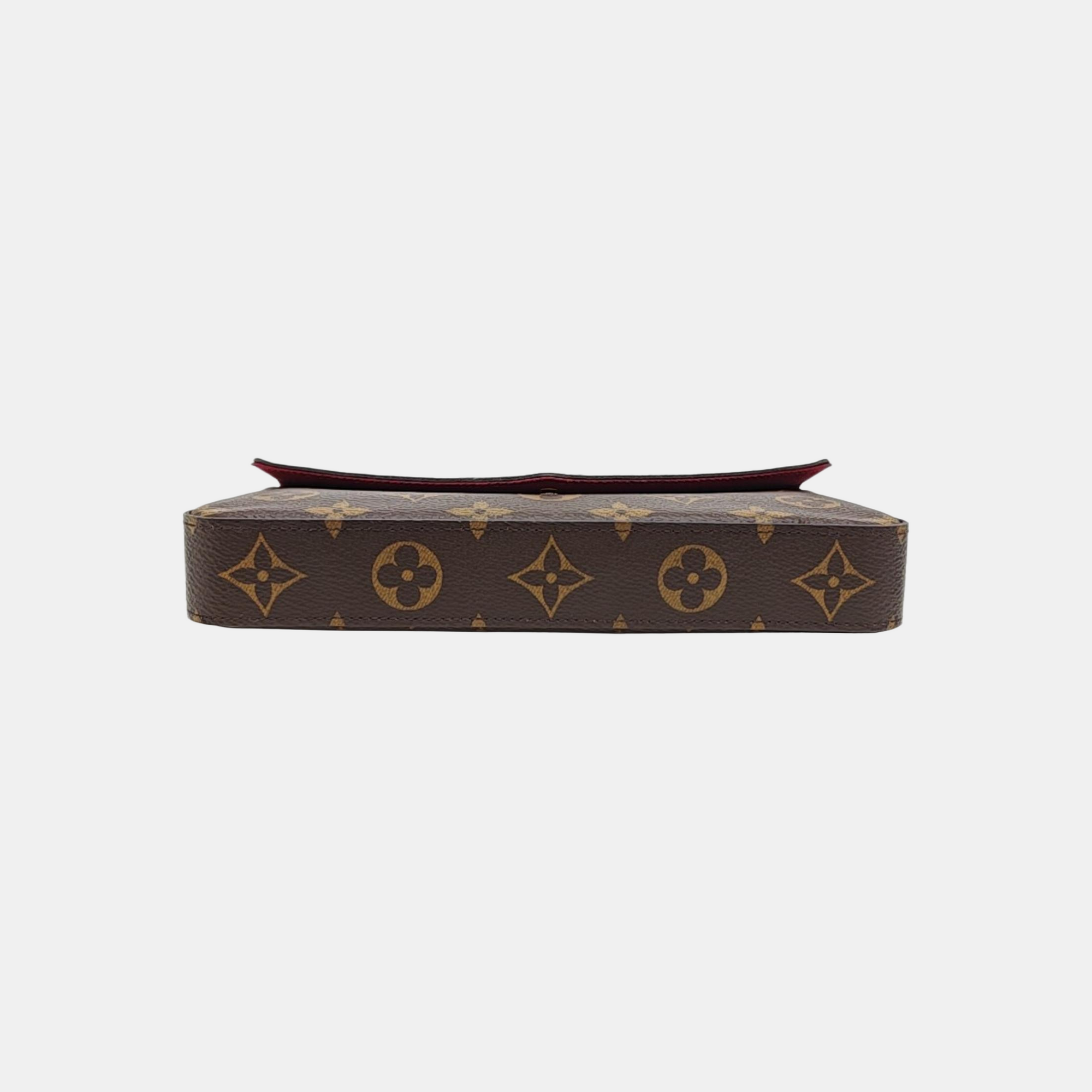 FÉLICIE Monogram Coated Canvas Brown