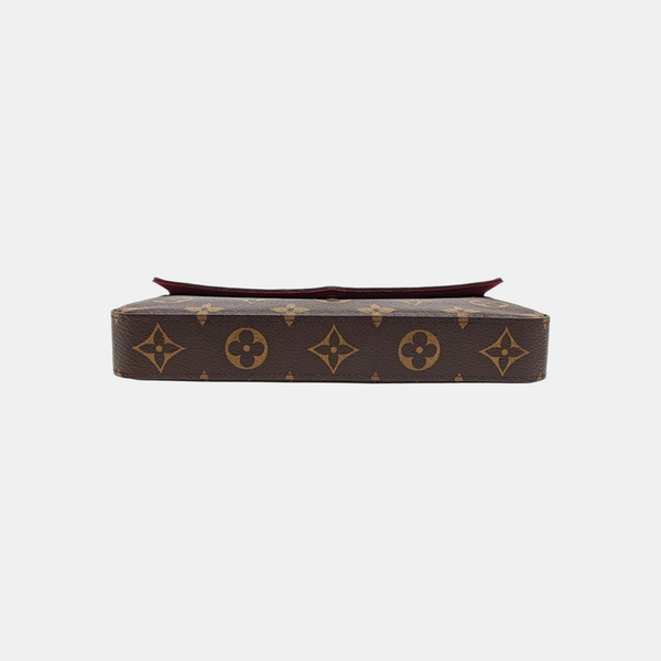 FÉLICIE Monogram Coated Canvas Brown