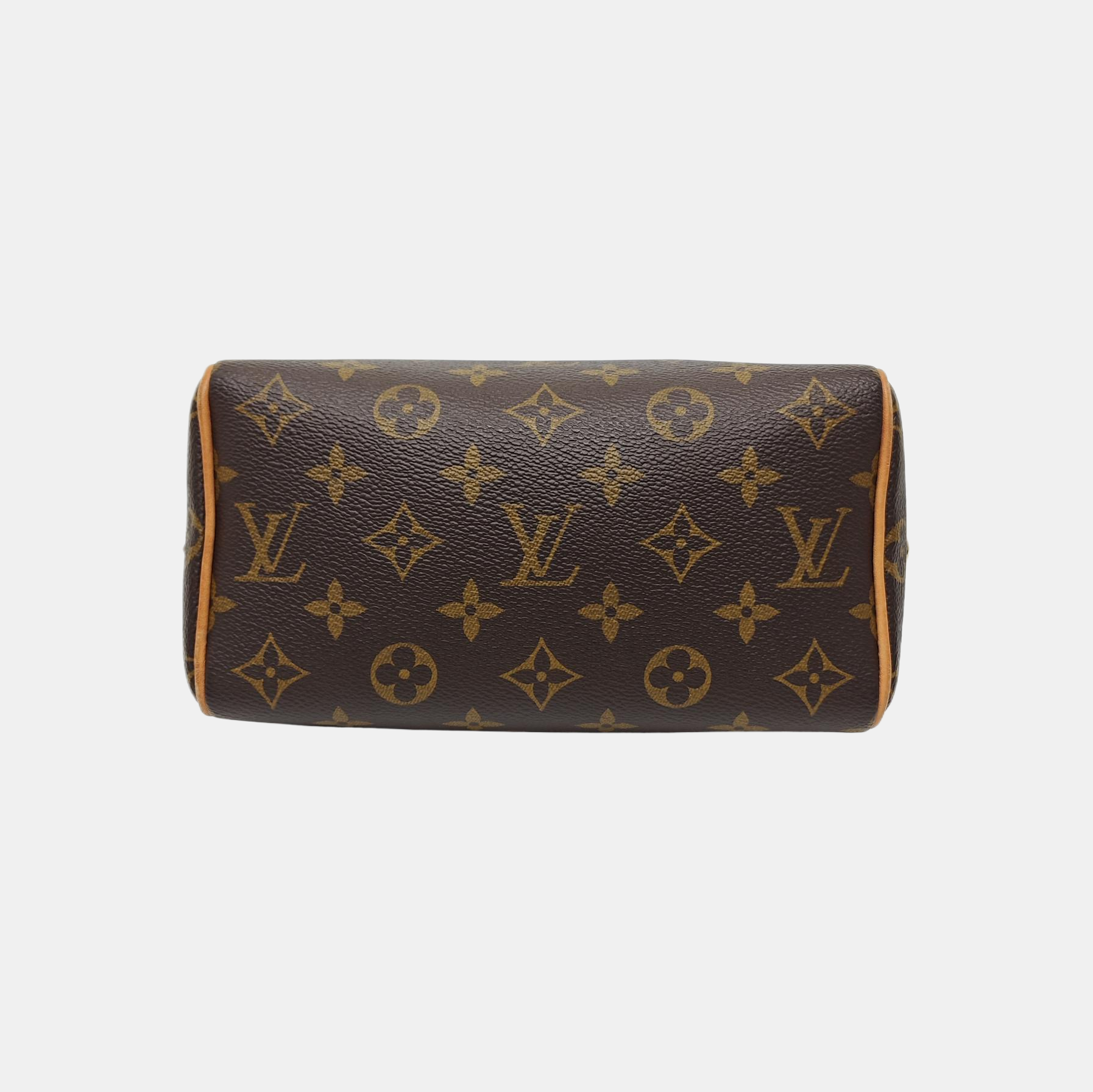 SPEEDY 20 Monogram Coated Canvas Brown