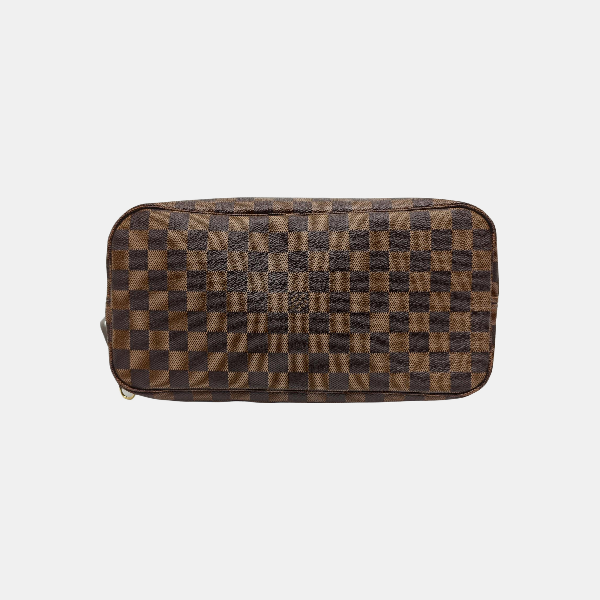NEVERFULL MM Damier Ebene Coated Canvas Brown