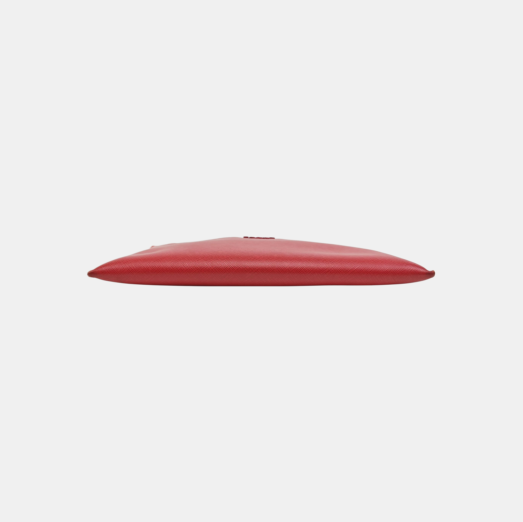 Calfskin Clutch Red