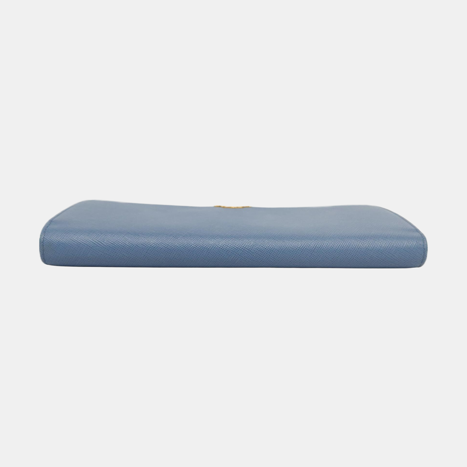 Saffiano Calfskin Wallet Blue