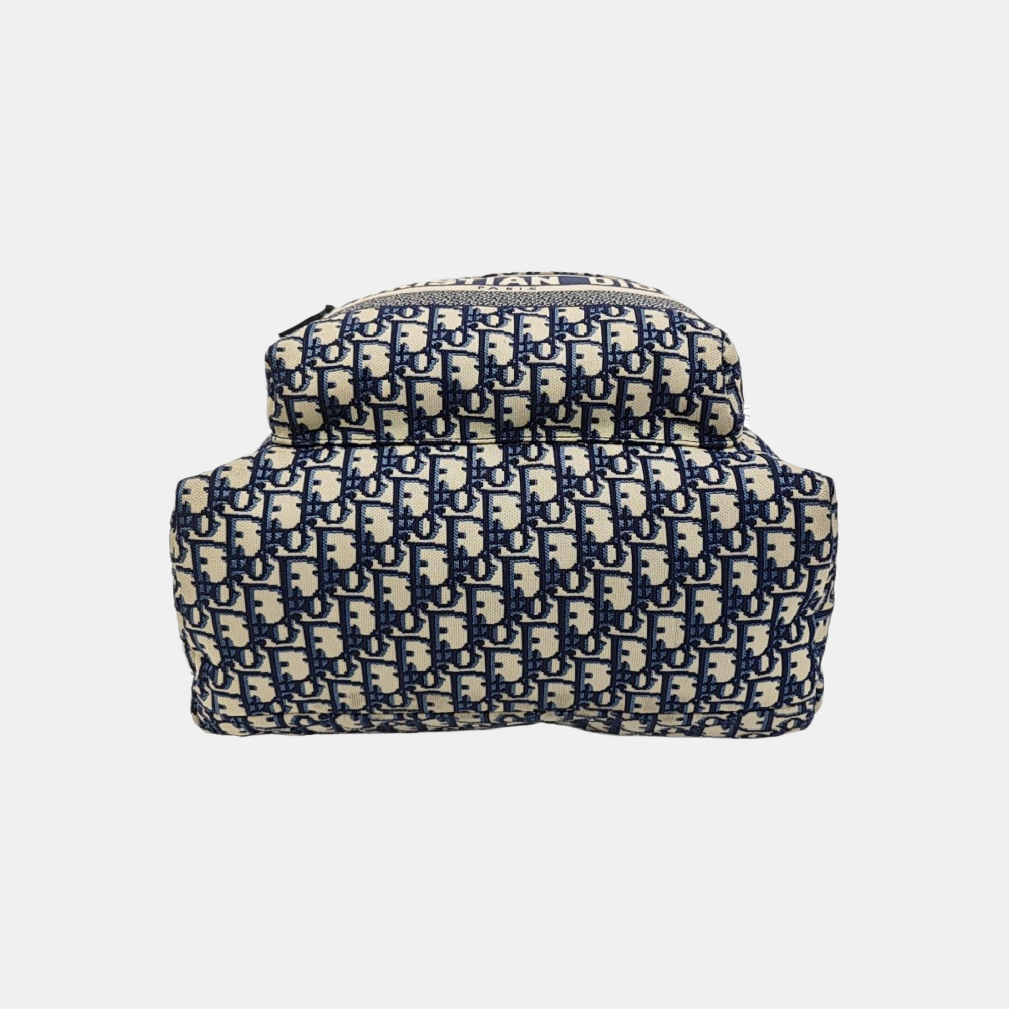 Diortravel Oblique Canvas Blue