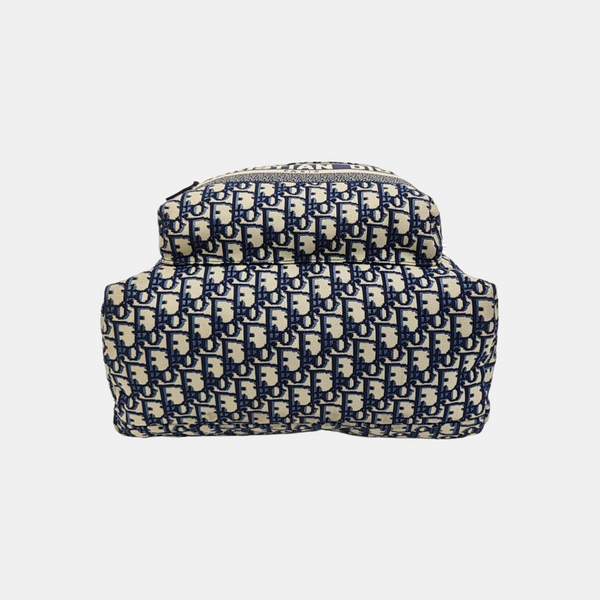 Diortravel Oblique Canvas Blue