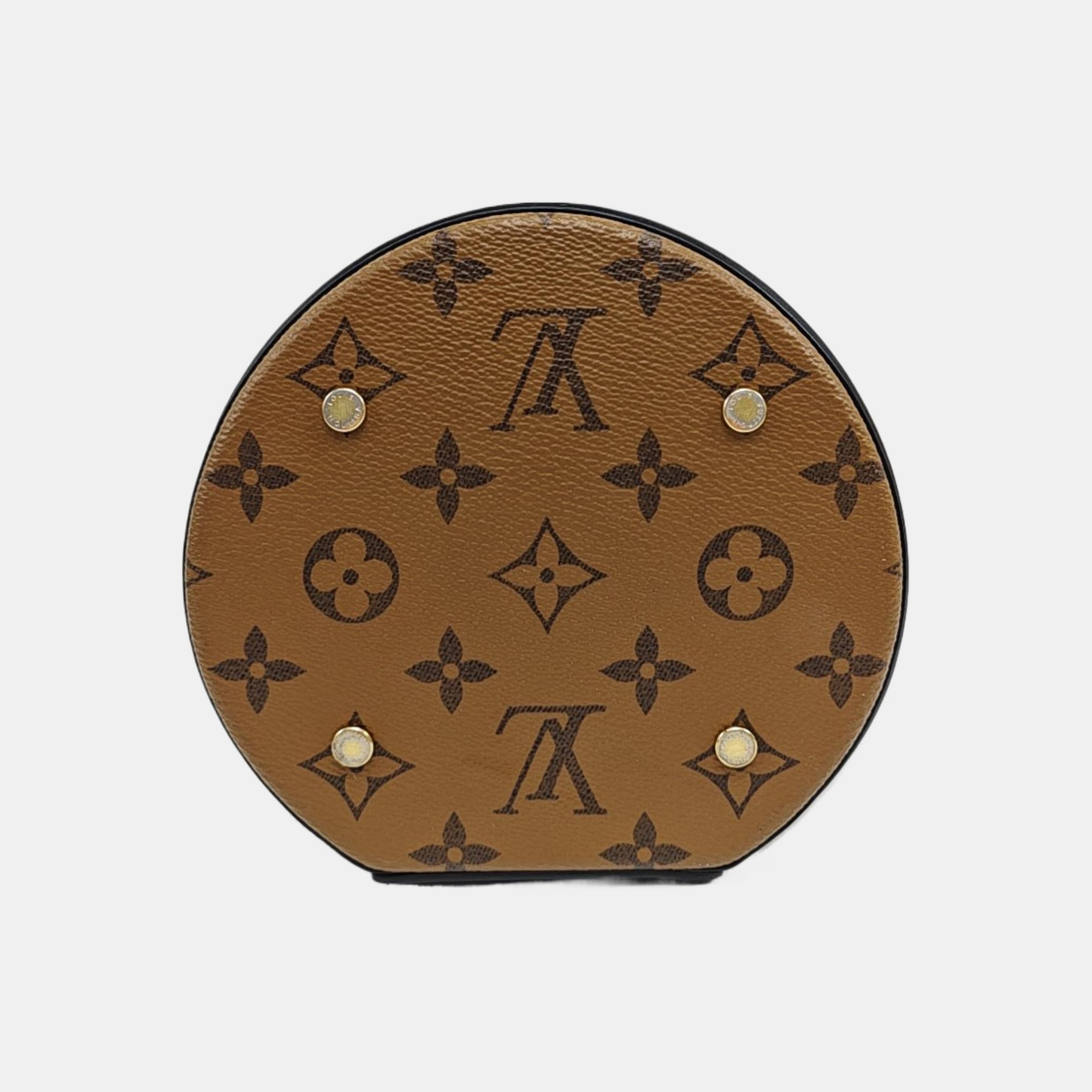 CANNES PM Monogram Coated Canvas Brown
