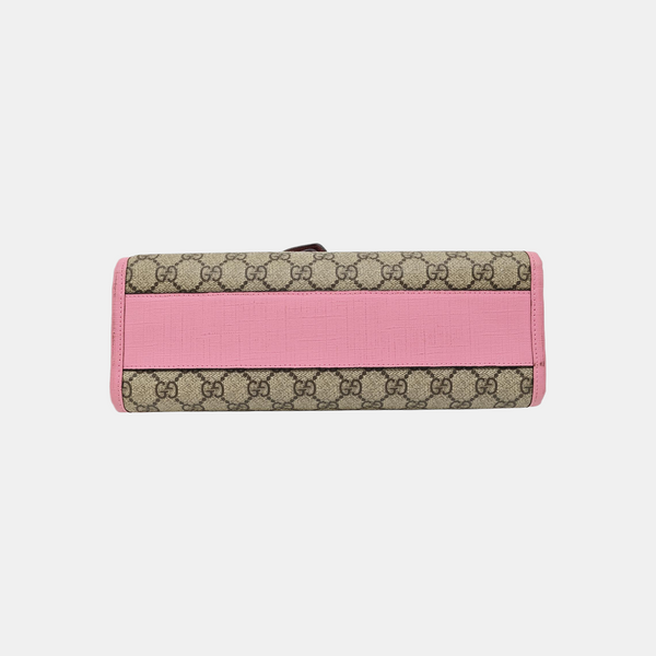 Children’s GG Bucket Monogram Coated Canvas Beige