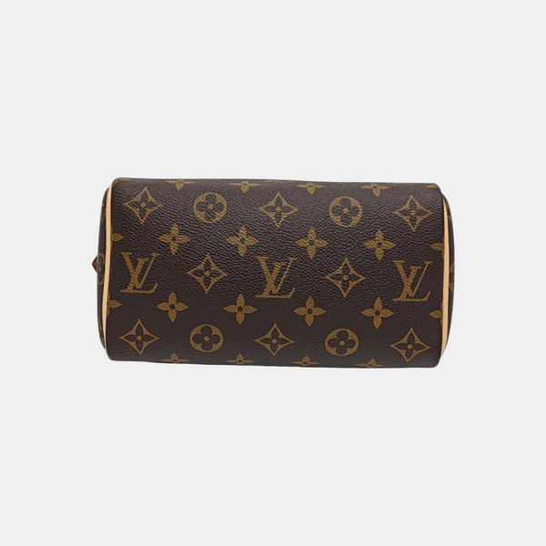 SPEEDY 20 Monogram Coated Canvas Brown