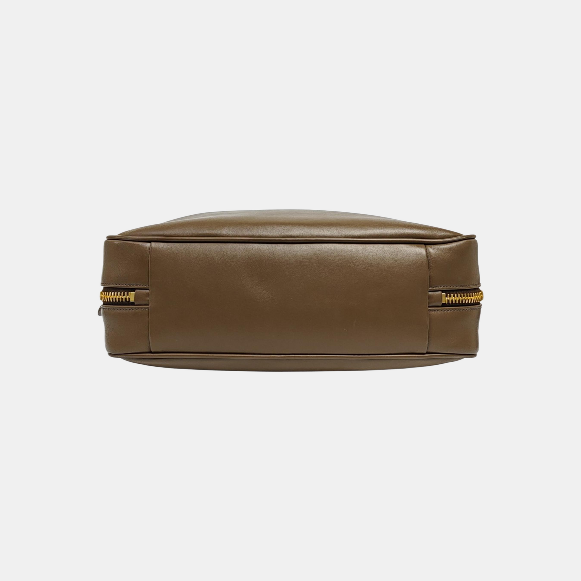 Beau Large Calfskin Gray