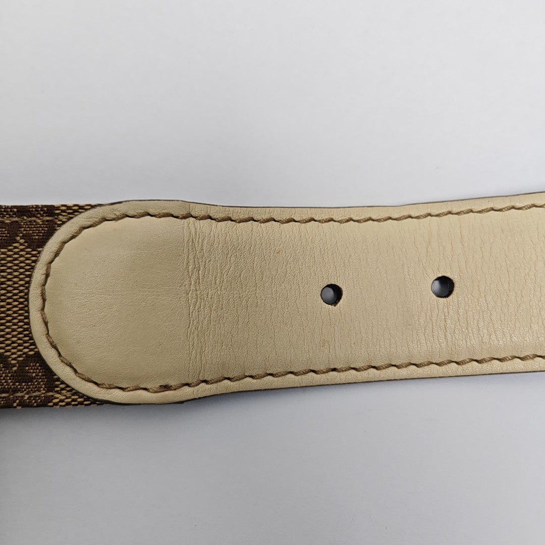 Fabric Belt Beige