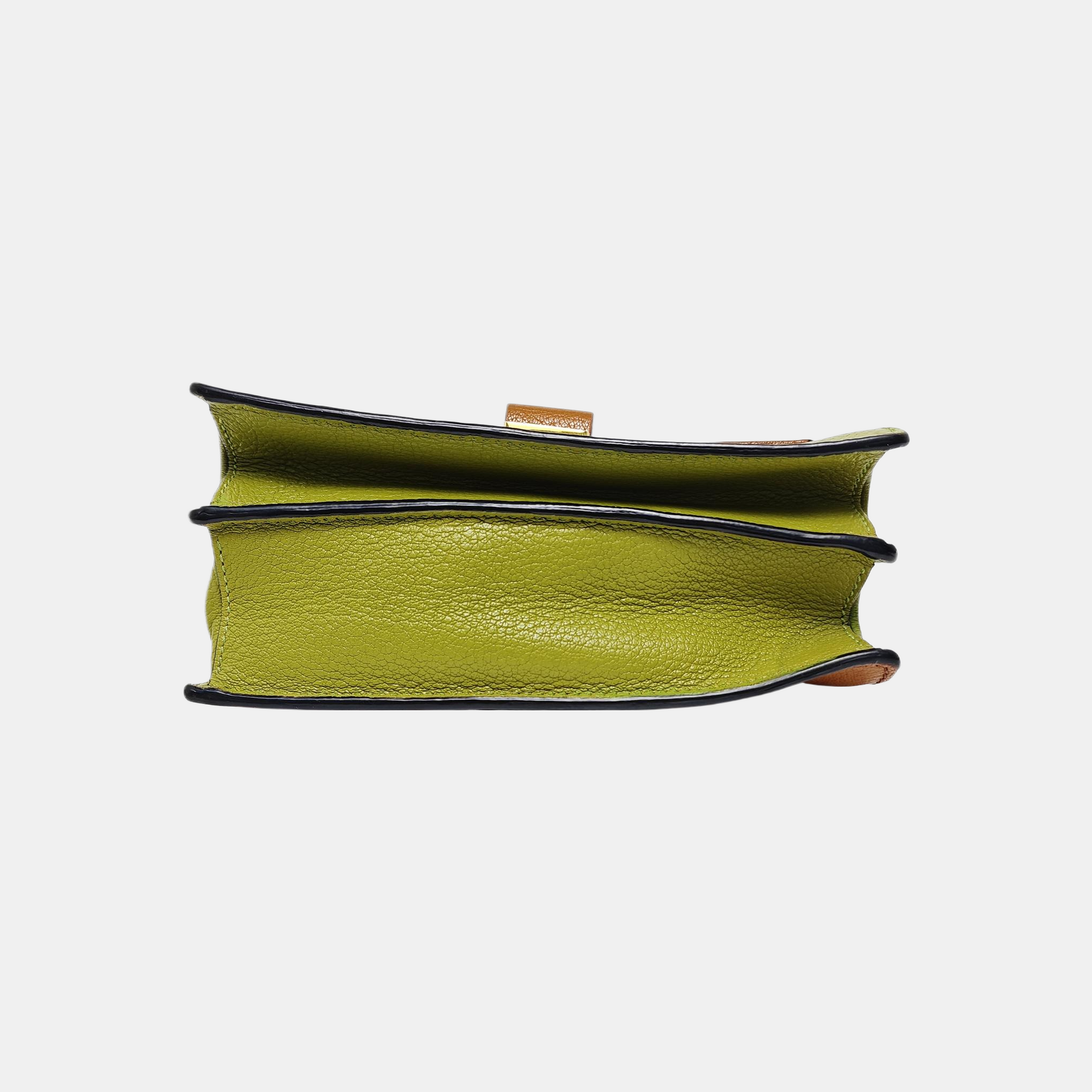 Miu Lady Calfskin Green
