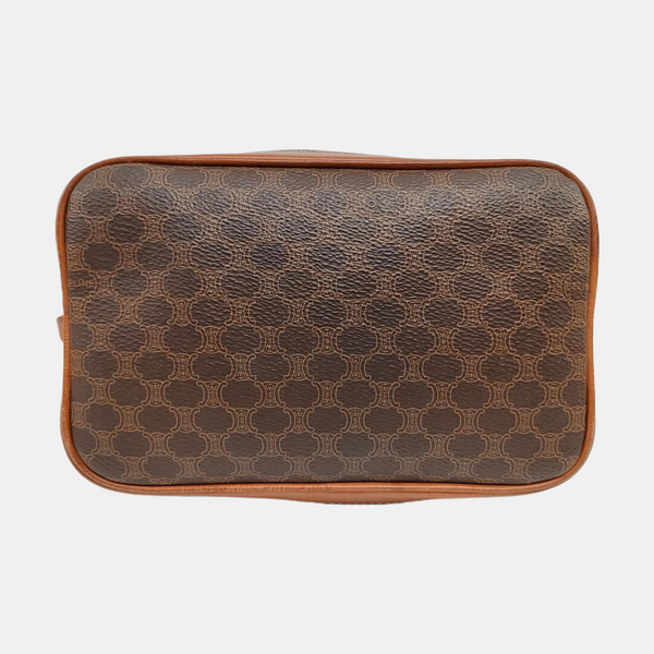 MACADAM BUCKET Coated Canvas Brown