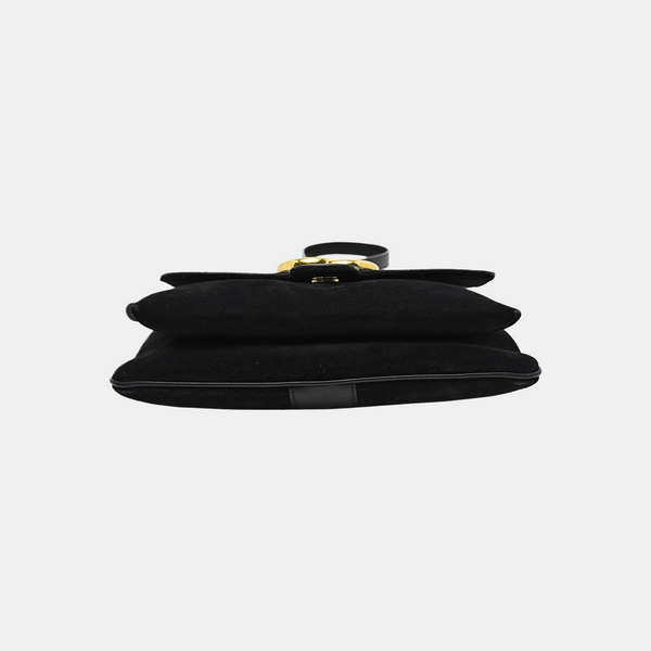 Arli Medium Suede Black