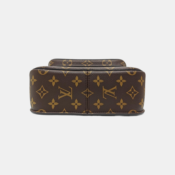 PASSY Monogram Coated Canvas Brown