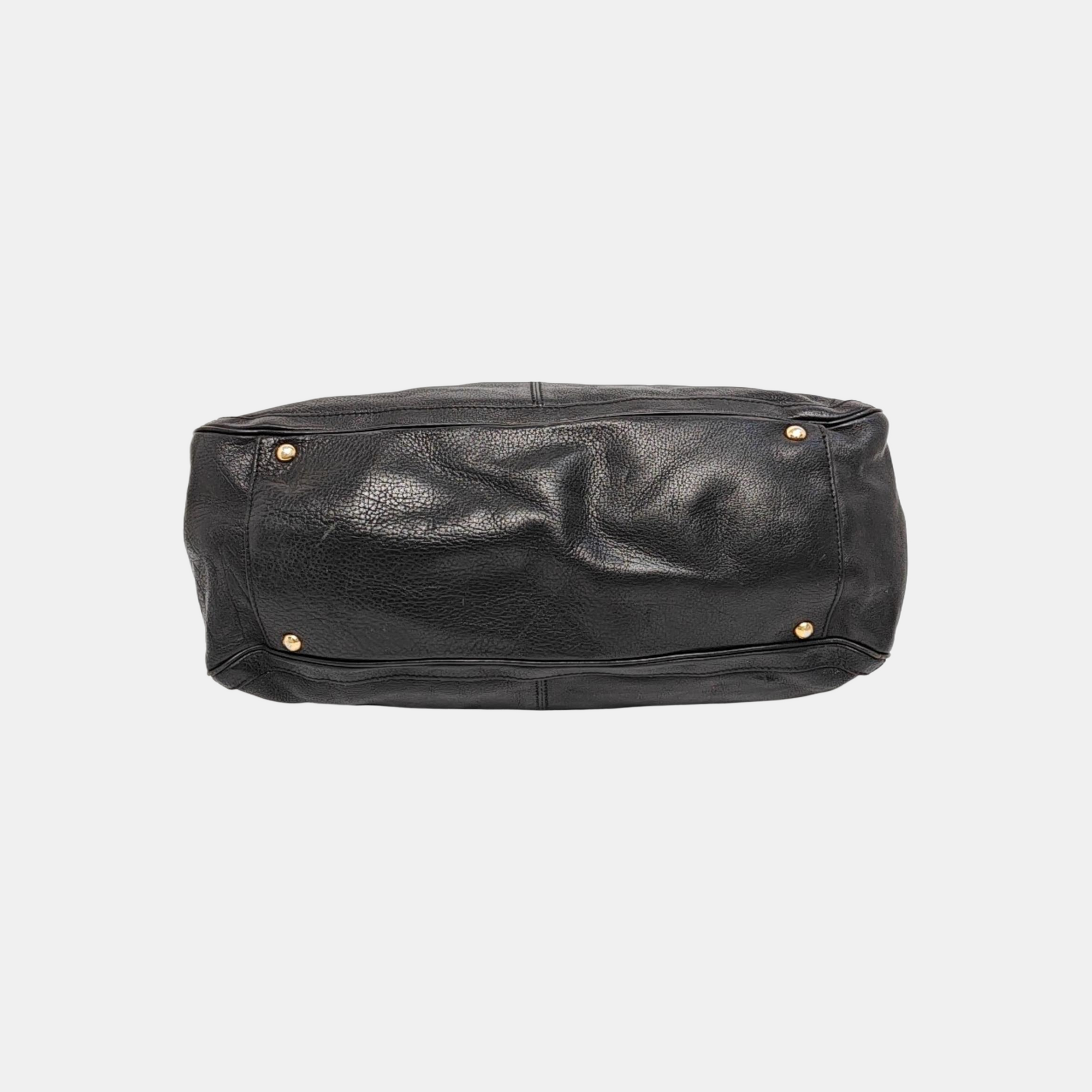 Betulla Large Calfskin Black