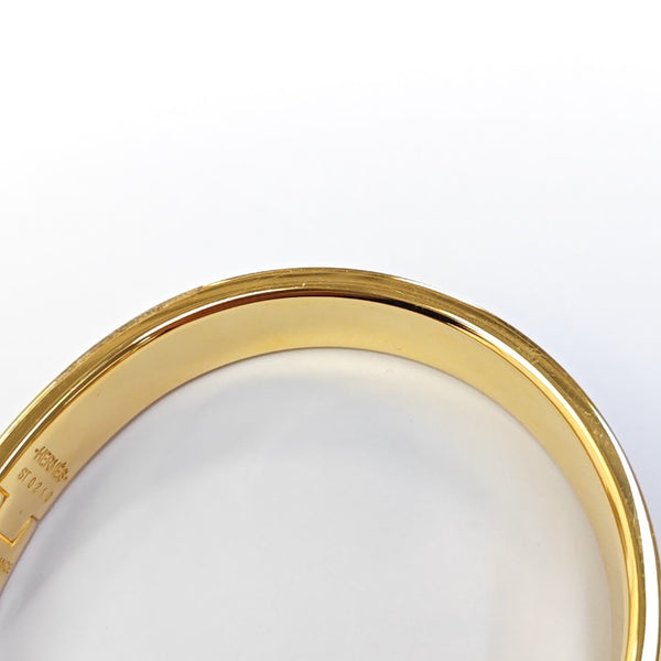 Clic Anneau Metal Gold Bangle