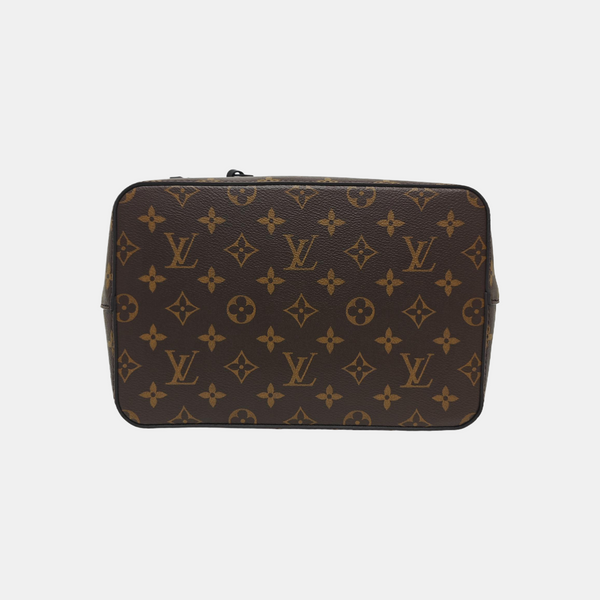 NÉONOÉ MM Monogram Coated Canvas Brown