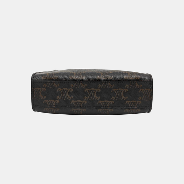 CABAS CELINE Mini Coated Canvas Brown