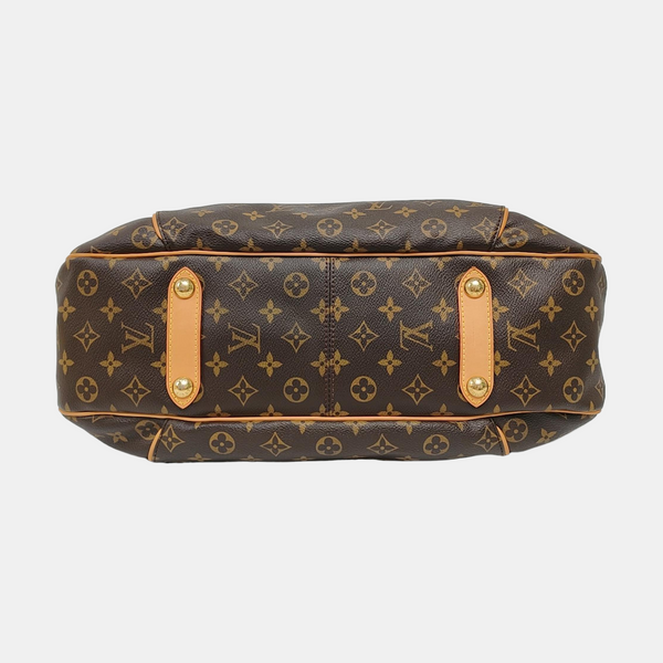 GALLIERA GM Monogram Coated Canvas Brown