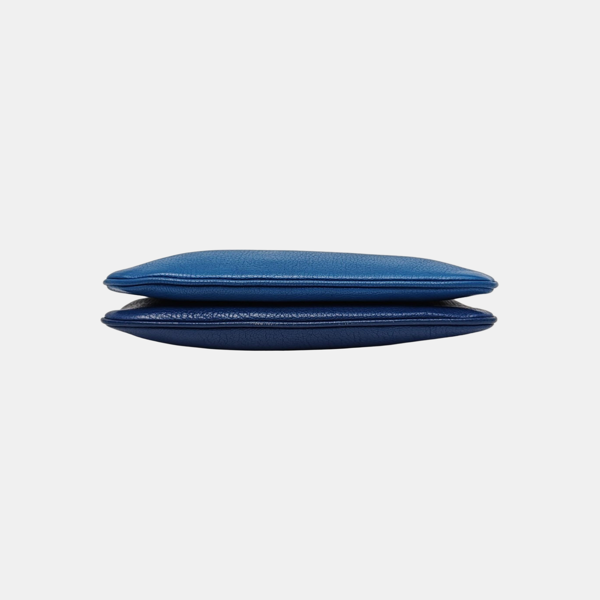 Matelassé Calfskin Blue