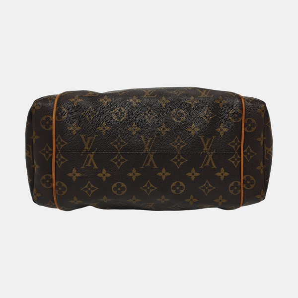 TOTALLY MM Monogram Coated Canvas Brown