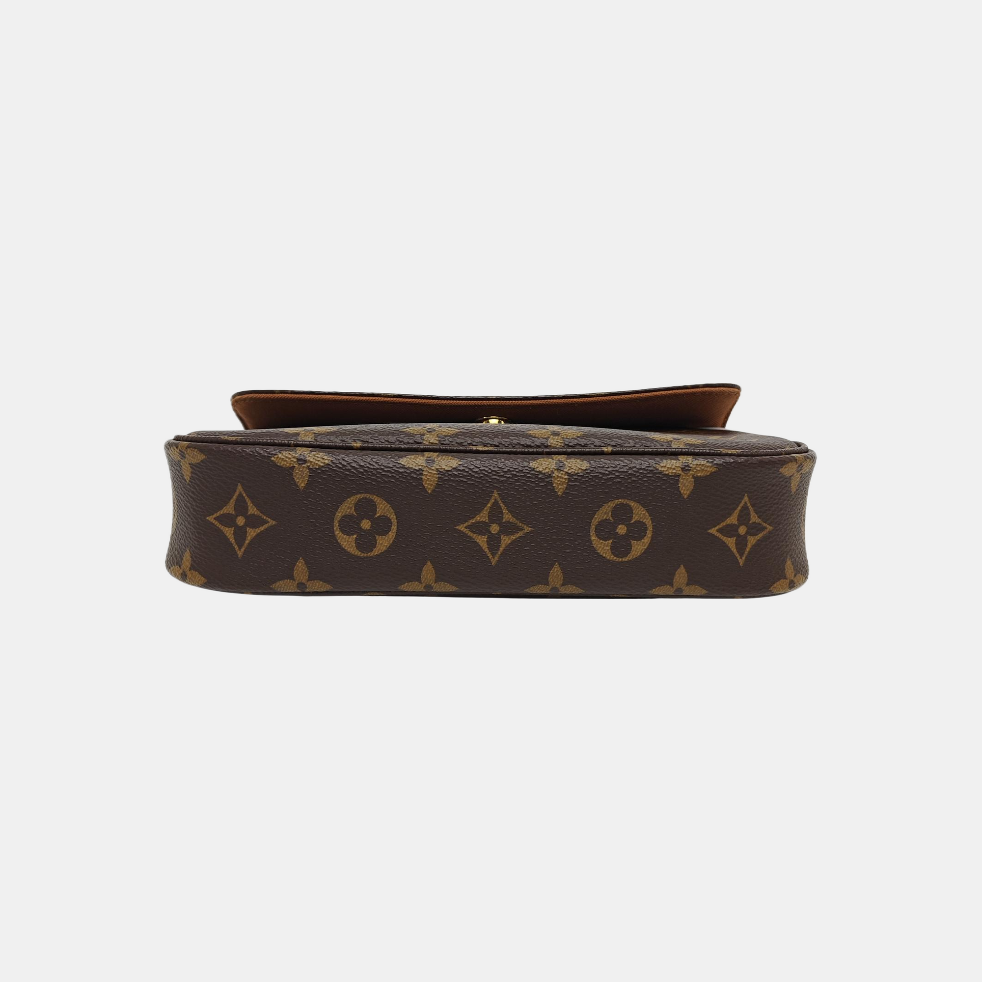 IVY Monogram Coated Canvas Brown